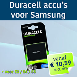 Duracell accu's!