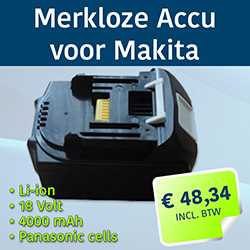 Accu voor makita!