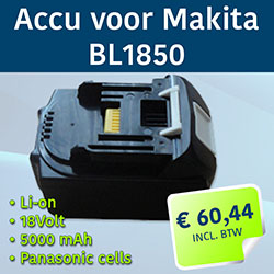 Accu voor makita!